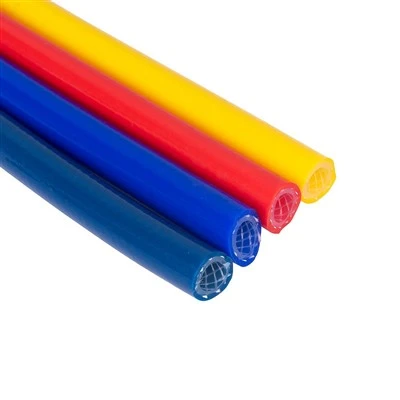 Tubo de silicona trenzado de doble-capa